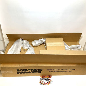 Vance Hines 2018Up Harley Softail 2-1 Upsweep Exhaust System Brushed SS 27323