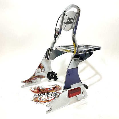 Genuine Harley-Davidson Chrome Sportster Detachable Backrest Sissy Bar