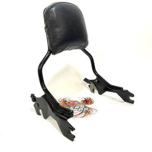 Harley 2018 Up HoldFast Sissy Bar Upright Standard Height Black 52300439