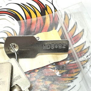 NOS Genuine Harley Davidson Barrel Key OEM CODE 3482 71452-91A