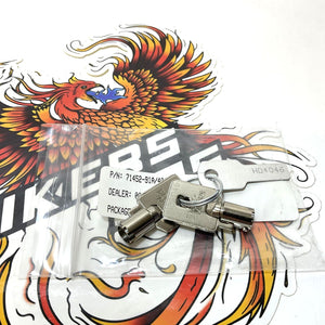 NOS Genuine Harley Davidson Barrel Key OEM CODE 4046 71452-91A