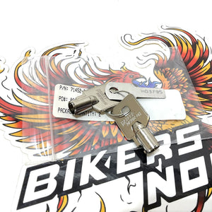 NOS Genuine Harley Davidson Barrel Key OEM CODE 3795 71452-91A