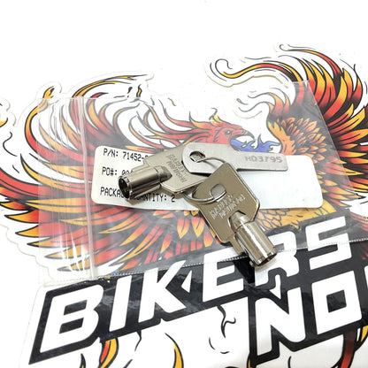 NOS Genuine Harley Davidson Barrel Key OEM CODE 3795 71452-91A