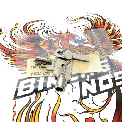 NOS Genuine Harley Davidson Barrel Key OEM CODE 4074 71452-91A