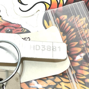 NOS Genuine Harley Davidson Barrel Key OEM CODE 3881 71452-91A