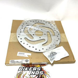 NOS Genuine Harley 2006 Up Front Left Polished Brake Rotor 41500106