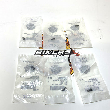 NOS Genuine Harley 2017-2025 Set Of Fairing Wind Deflector Hole Plugs 12100034
