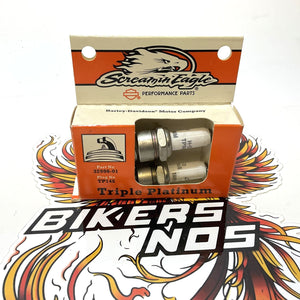 NOS Genuine Harley Shovelhead Evolution Platinum Spark Plug 32998-01