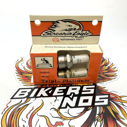 NOS Genuine Harley Shovelhead Evolution Platinum Spark Plug 32998-01