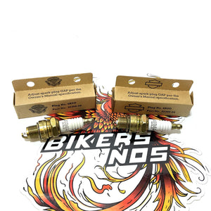 NOS Genuine Harley 1971-1985 Sportster Spark Plugs 32366-04