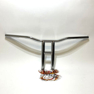 Biltwell 1" T-Bar Tyson XL 12" Chrome Harley Handlebar 0601-4400 6242-1053