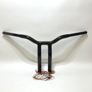 LA Choppers  Kage Fighter T Bar One Piece 12" 1.25" Black LA-7338-12B