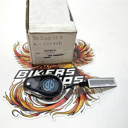 NOS Genuine Harley 2016-2017 FXSE 0-Button Key Fob 434Mhz Key Code 5017 90300109