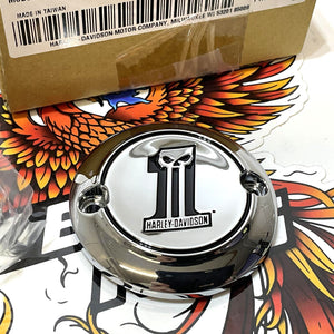 NOS Genuine Harley Milwaukee 8  #1 Skull Timer Cover 25600065