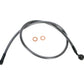 Magnum Shielding 36" Front Brake Line 7/16"-35° Black Pearl 1741-3720 AS47936