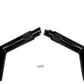 FBI 1.25" 12" Black EZ Install Pointed Ape Handlebar Harley 908012-B