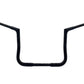 FBI 1-1/4" 12" Batwing Ape Handlebar EZ Install Flat Top Black 705012-B