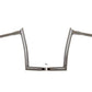 FBI 1-1/4" EZ Install Pointed Top Batwing Ape Handlebar 12" Chrome 906012