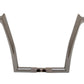 FBI 1-1/4" EZ Install Pointed Top Batwing Ape Handlebar 12" Chrome 906012