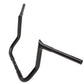 FBI 1-1/4" EZ Install Pointed Top Batwing Ape Handlebar 12" Black 905012-B-X