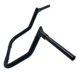 FBI 1986-2022 Harley Touring 13" Ape EZ Install Pointed Handlebar Black 905013-B