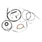 LA Choppers 2014-2021 XL 12"-14" Ape Handlebar Cable Install Kit LA-8320KT2B-13B