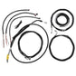 LA Choppers 2021-2022 FLH 15"-17" Ape Handlebar Cable Install Kit LA-8056KT2-16B