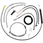 LA Choppers 2018-2024 Softail 12"-14" Ape Handlebar Cable Kit LA-8157KT2-13