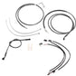 Magnum 2017-2020 FLTR Black 12"-14" Ape Handlebar Cable Install Kit 487881