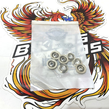 NOS Genuine Harley 7pc Sidecar Snap fastener Base 47076-72