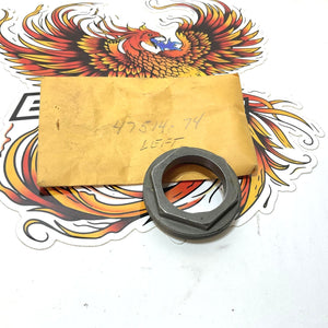 NOS Genuine Harley LOCKNUT left bearing 1970-1981 Sportster 47514-74