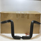 Cycle Smiths  Harley 13" Ape Hanger 1.25" Black TBW Handlebar 1" Clamp 113-BP