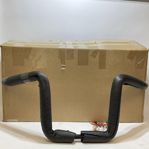 Cycle Smiths  Harley 13" Ape Hanger 1.25" Black TBW Handlebar 1" Clamp 113-BP