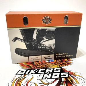 NEW Chrome Genuine Harley 2018up FL Softail Billet Heel Toe Shift Lever 33600164