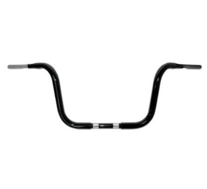 Drag Harley 10" Ape Hanger 1.25" Buffalo Handlebar TBW 1" Clamp Black 0601-1240