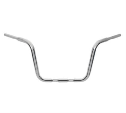 Wild 1 Chubby Harley 10" Ape Hanger 1.25" Chrome Handlebar 1" Clamp Area WO515