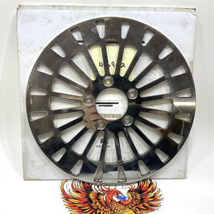 Ride Wright 2008 Up Touring 11.8" Rear Polished Klassic Brake Rotor KS-RR-09