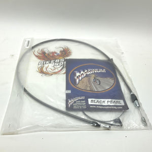 Magnum 2018-24 Harley Black Pearl Quick Connect Upper Clutch Cable 50" 423416HE