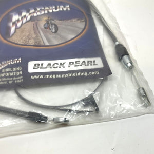 Magnum 2018-24 Harley Black Pearl Quick Connect Upper Clutch Cable 50" 423416HE