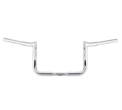 LA Choppers 10" Prime Ape Chrome Harley Batwing Handlebar 1.25" LA-7352-10
