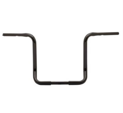 Burly Harley Batwing 15" Ape Hanger 1.25" Black 1" Clamp Handlebar  B12-2002B