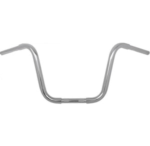 Khrome Werks Harley 10" Chrome 1.25" Fat Ape Hanger 1" Clamp Handlebar 300325