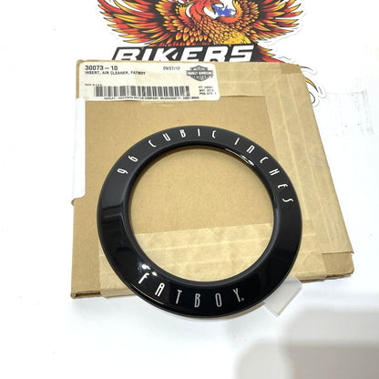NEW Genuine Harley 2010-2015 Fatboy Air Cleaner Insert Trim 96 cubic in 30073-10