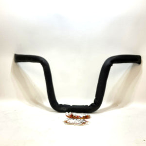 Khrome Werks 1-1/4" Harley Bobber 14" Ape Hanger Black Handlebar 1" Clamp 300877