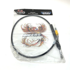 LA Choppers 2018-2021 Softail Black Clutch Cable 12" 14" Ape Hanger LA-8155C13B