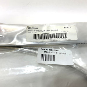 Magnum 2006-2024 FLS FXD Sterling Chromite II 68 11/16" Clutch Cable 322812