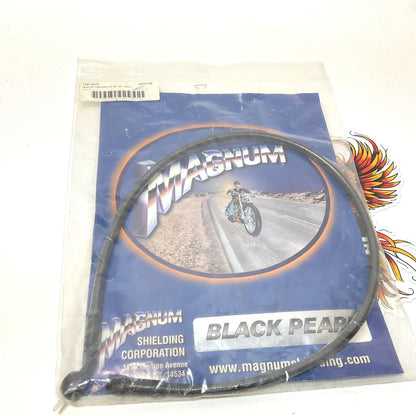 Magnum 2015-2017 Softail Deluxe Black Pearl ABS Front Brake Line Kit 28" AS47128