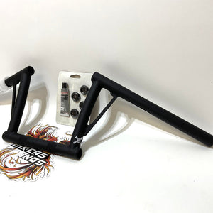 Burly Brand 1" Viejocito Handlebar 8" Ape Textured Black B12-7010TB 0601-5957