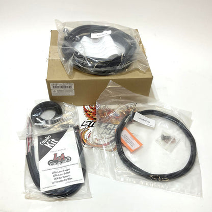 LA Choppers 15-17" Ape Hanger Cable Kit 2017-2020 Harley Touring LA-8054KT2-16B