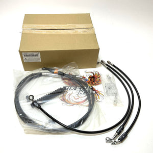 LA Choppers 2018-2022 Softail Stock Handlebar Cable Install Kit LA-8154KT-08B